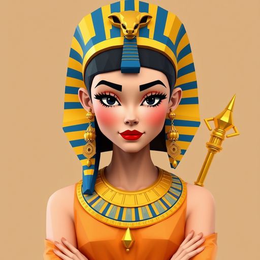 Gold Pharaoh illustration