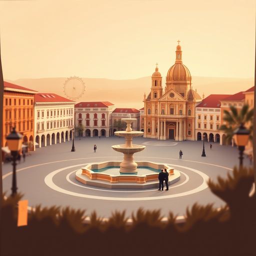Baroque Afternoon scene