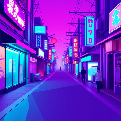 Neon Silk scene