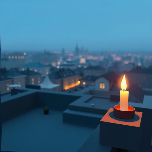 Rooftop Hush scene
